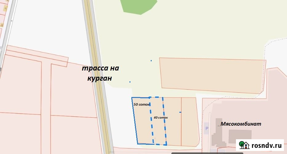 Участок промназначения 40 сот. на продажу в Заводоуковске Заводоуковск - изображение 1