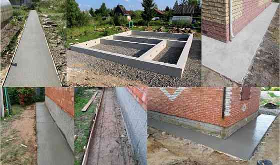 Бетонные Работы, Фундамент, Отмостки, Дорожки, Площадки. Работаем по Тамбову и Тамбовской Области Тамбов