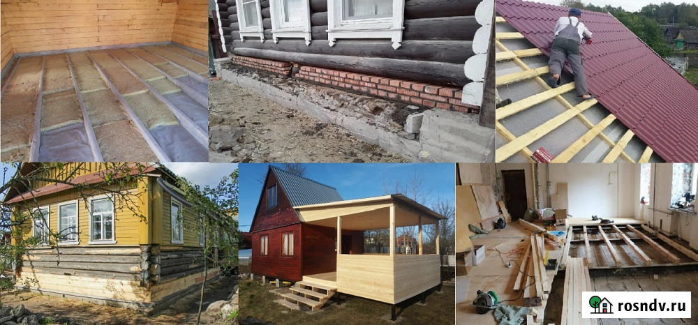 Ремонт Старых Домов, Ремонт Крыши, Ремонт и Замена Полов, Ремонт и Замена Лаг, Работаем по Тамбову Тамбов - изображение 1