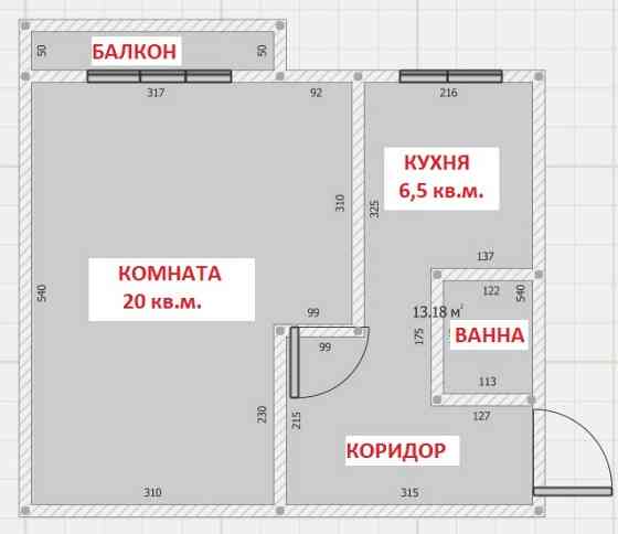 1-комнатная квартира, 34.7 м², 4/5 эт. на продажу в Екатеринбурге Екатеринбург