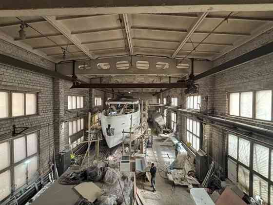 Аренда цеха под склад-производство 550 м² с кран-балкой Санкт-Петербург