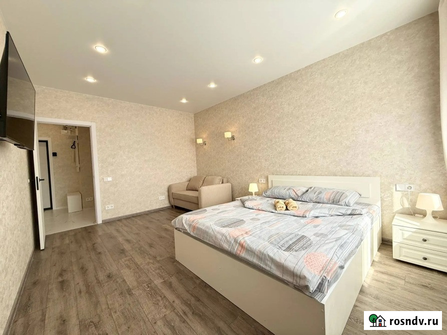 1-комнатная квартира, 44 м², 12/17 эт. в аренду посуточно в Калуге Калуга - изображение 1