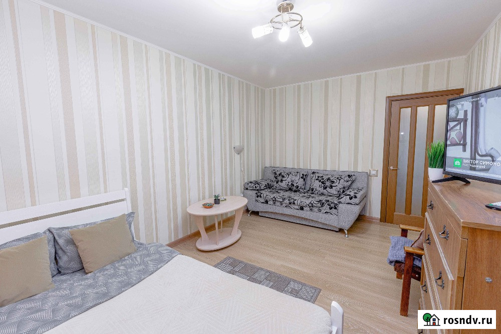 1-комнатная квартира, 42 м², 3/10 эт. в аренду посуточно в Смоленске Смоленск - изображение 2