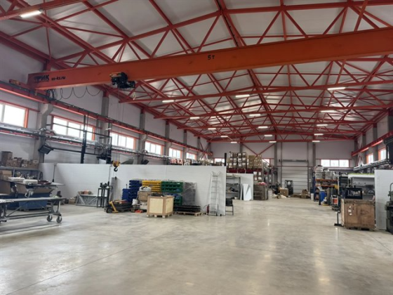 Продажа нового цеха 1600 на земельном участке 0, 5 га с кран-балкой на 5 т Санкт-Петербург