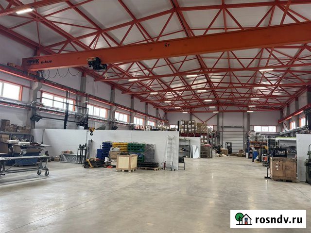 Продажа нового цеха 1600 на земельном участке 0, 5 га с кран-балкой на 5 т Санкт-Петербург - изображение 1