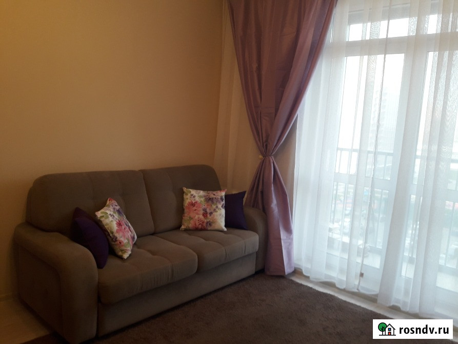Квартира-студия, 27 м², 8/16 эт. в аренду на длительный срок в Санкт-Петербурге Санкт-Петербург - изображение 5