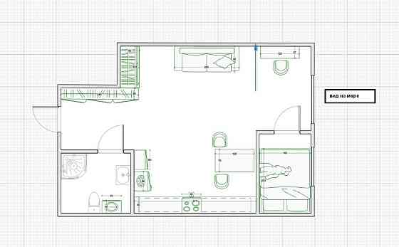 2-комнатная квартира, 35.6 м², 2/5 эт. на продажу в Сочи Сочи