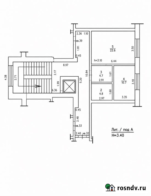 1-комнатная квартира, 43 м², 9/9 эт. на продажу в Армавире Армавир - изображение 3