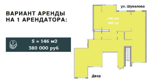 Продажа универсального помещения 146 м2 по очень хорошей цене Санкт-Петербург