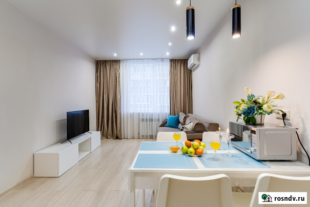 2-комнатная квартира, 56 м², 6/24 эт. в аренду посуточно в Ростове-на-Дону Ростов-на-Дону - изображение 1