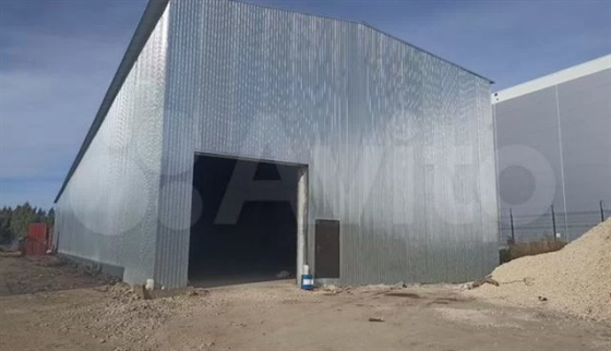 Аренда отапливаемого ангара 1440 м² с кран-балкой на 3, 2 т Санкт-Петербург