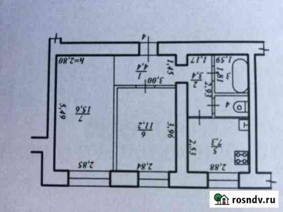 2-комнатная квартира, 46 м², 1/3 эт. на продажу в Заветах Ильича Заветы Ильича
