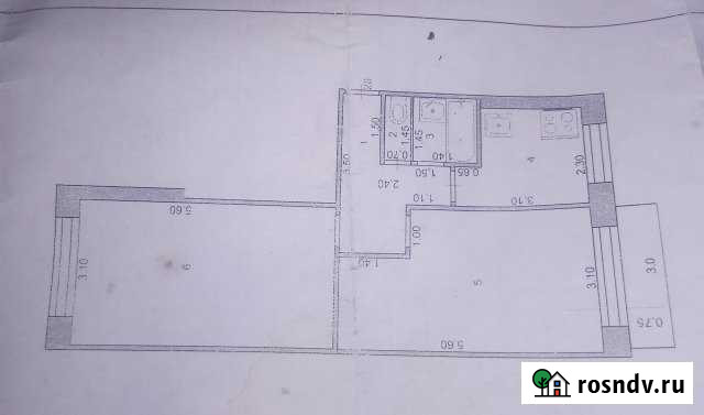 2-комнатная квартира, 47 м², 5/5 эт. на продажу в Шебекино Шебекино - изображение 1