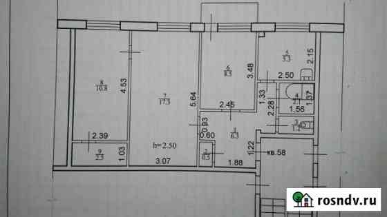 3-комнатная квартира, 54 м², 5/5 эт. на продажу в Райчихинске Райчихинск
