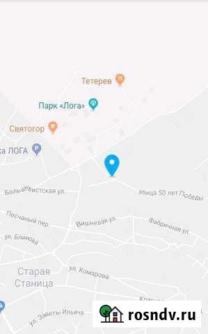 Участок ИЖС 10 сот. на продажу в Старой Станице Ростовской области Старая Станица - изображение 1