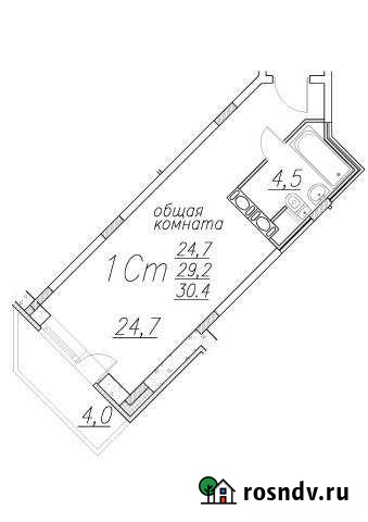 Квартира-студия, 30 м², 1/15 эт. на продажу в Ногинске Ногинск - изображение 1