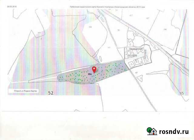 Участок СНТ, ДНП 519 сот. на продажу в Чкаловске Чкаловск - изображение 1