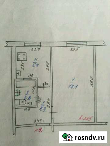 1-комнатная квартира, 30 м², 1/5 эт. на продажу в Шадринске Шадринск - изображение 1
