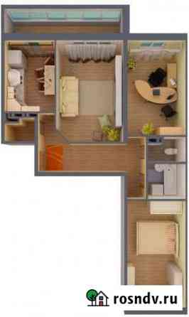 3-комнатная квартира, 72 м², 6/10 эт. на продажу в Альметьевске Альметьевск