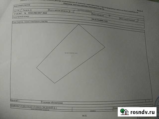 Участок СНТ, ДНП 20 сот. на продажу в Кукуштане Кукуштан - изображение 1