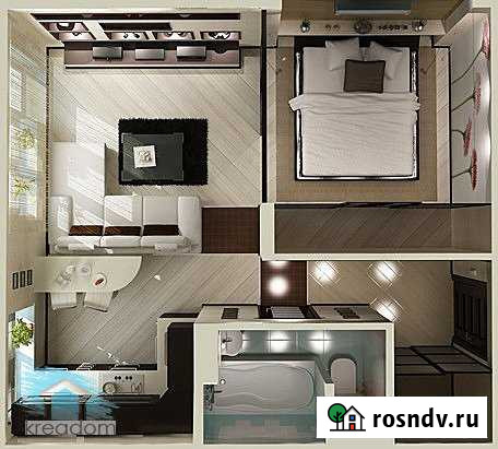 1-комнатная квартира, 36 м², 3/5 эт. на продажу в Гудермесе Гудермес - изображение 1