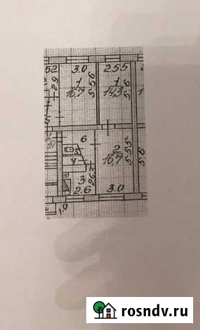 2-комнатная квартира, 43 м², 1/5 эт. на продажу в Володарске Володарск - изображение 1