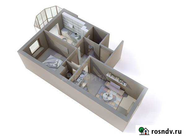 2-комнатная квартира, 51 м², 4/8 эт. на продажу во Всеволожске Всеволожск - изображение 1