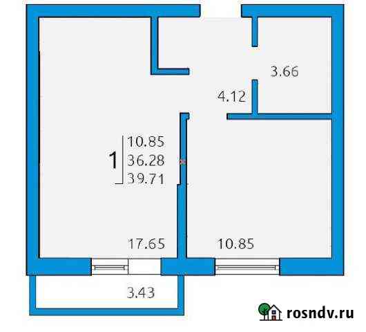 2-комнатная квартира, 39 м², 12/19 эт. на продажу в Новокуйбышевске Новокуйбышевск