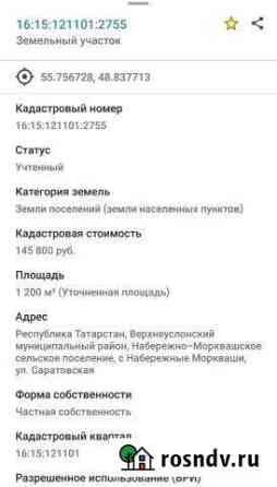 Участок ИЖС 12 сот. на продажу в Верхнем Услоне Верхний Услон