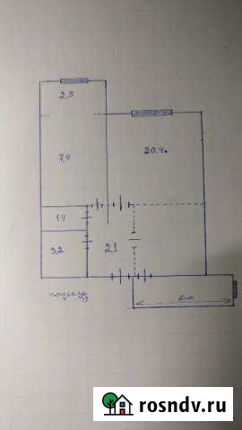 1-комнатная квартира, 50 м², 5/10 эт. на продажу в Кизилюрте Кизилюрт - изображение 1