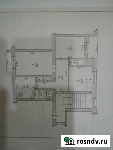 3-комнатная квартира, 70 м², 3/3 эт. на продажу в Красногорском Челябинской области Красногорский - изображение 1