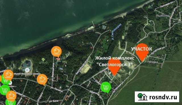 Участок СНТ, ДНП 5 сот. на продажу в Светлогорске Светлогорск - изображение 1