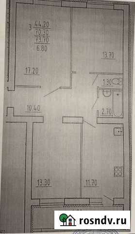 3-комнатная квартира, 73 м², 10/12 эт. на продажу в Пензе Пенза - изображение 1