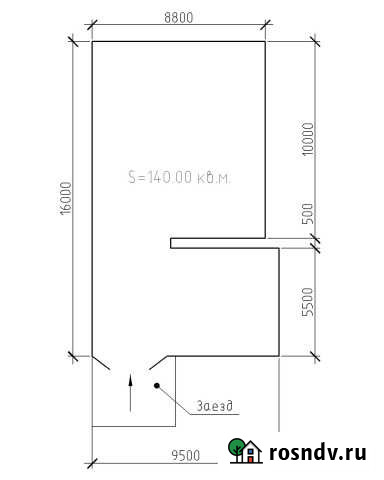 Складское помещение, 140 кв.м. Керчь - изображение 1