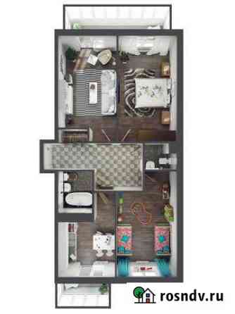 3-комнатная квартира, 79 м², 5/8 эт. на продажу в Анапе Анапа