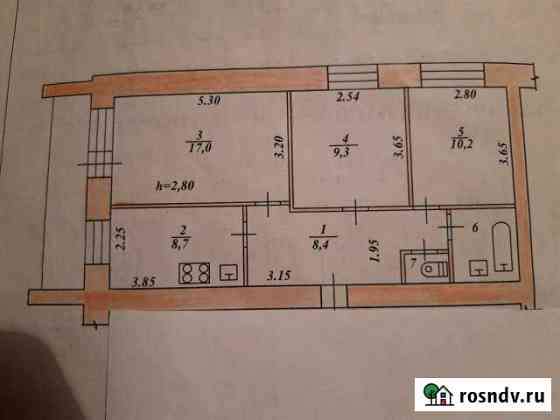 3-комнатная квартира, 60 м², 2/2 эт. на продажу в Чегдомыне Чегдомын