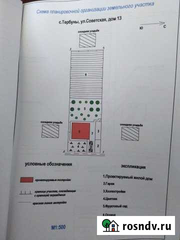 Участок ИЖС 13 сот. на продажу в Тербунах Тербуны - изображение 1