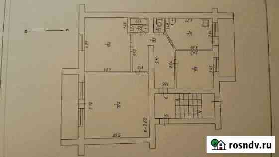 3-комнатная квартира, 92 м², 1/2 эт. на продажу в Товарково Товарково