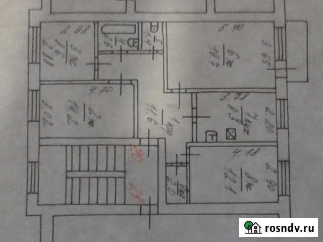 4-комнатная квартира, 78 м², 1/5 эт. на продажу в Таганроге Таганрог - изображение 1