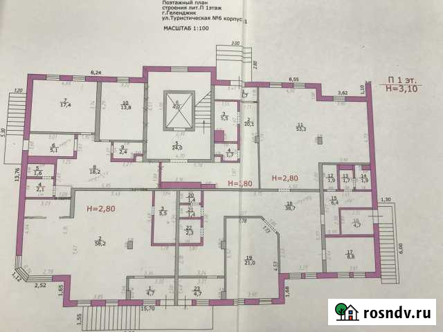 Помещение свободного назначения, 60 кв.м. Геленджик - изображение 1