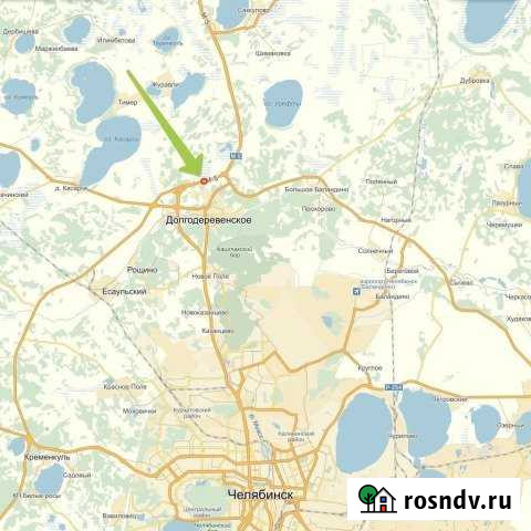 Участок промназначения 81 сот. на продажу в Долгодеревенском Долгодеревенское - изображение 1