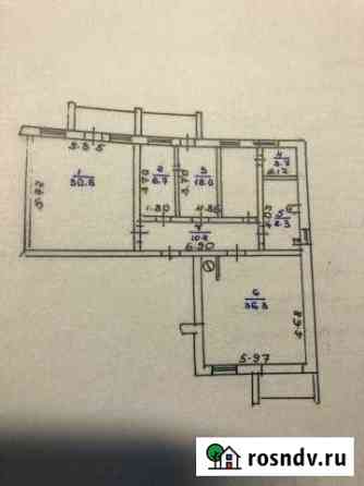 4-комнатная квартира, 114 м², 1/2 эт. на продажу в Плавске Плавск