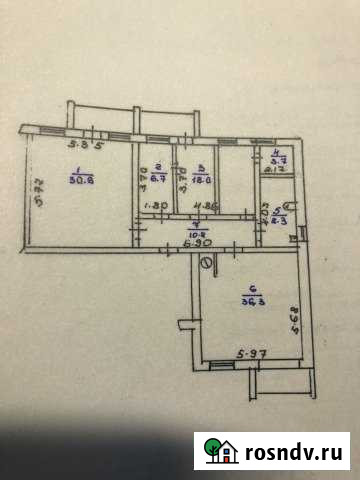 4-комнатная квартира, 114 м², 1/2 эт. на продажу в Плавске Плавск - изображение 1
