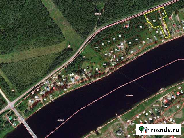 Участок ИЖС 100 сот. на продажу в Устье Вологодской области Устье - изображение 1