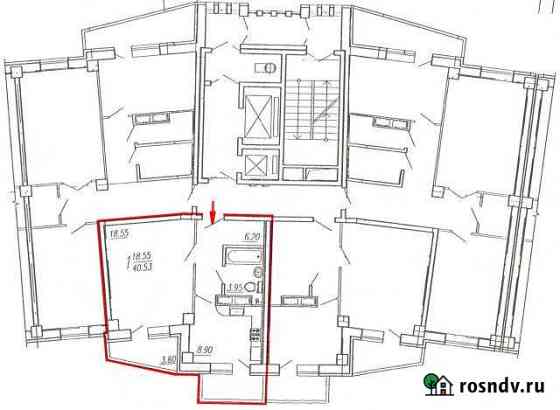 1-комнатная квартира, 40 м², 16/17 эт. на продажу в Королеве Королев