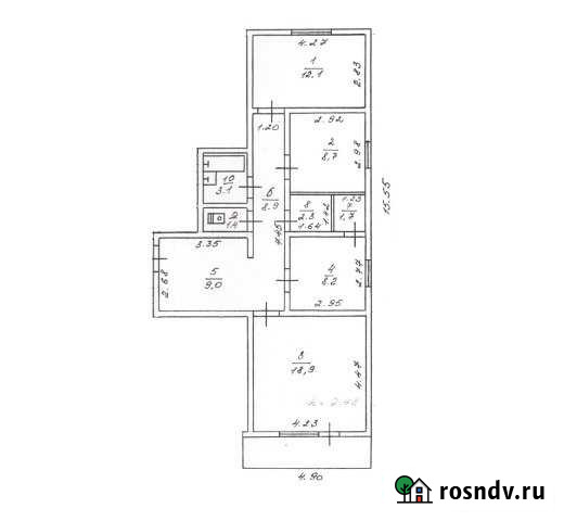 3-комнатная квартира, 74 м², 1/2 эт. на продажу в Жатае Жатай - изображение 1