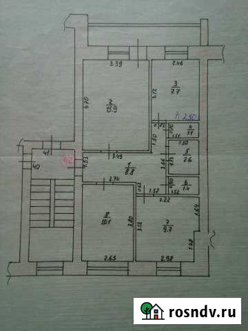 3-комнатная квартира, 57 м², 4/5 эт. на продажу в Чистополе Чистополь - изображение 1