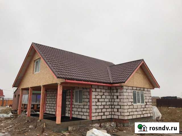 Коттедж 90 м² на участке 10 сот. на продажу в Гостилицах Гостилицы - изображение 1