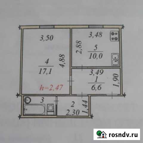 1-комнатная квартира, 40 м², 2/2 эт. на продажу в Пурпе Пурпе - изображение 1