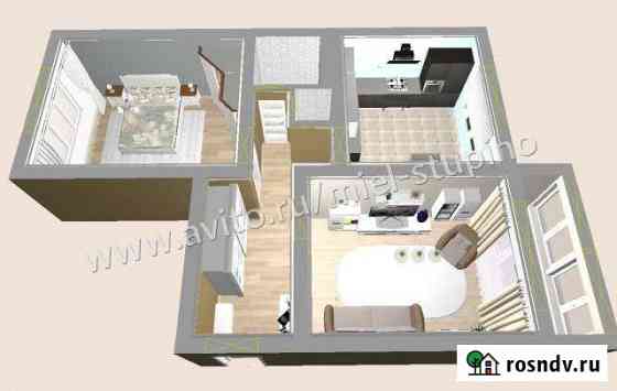 2-комнатная квартира, 70 м², 6/14 эт. на продажу в Ступино Ступино